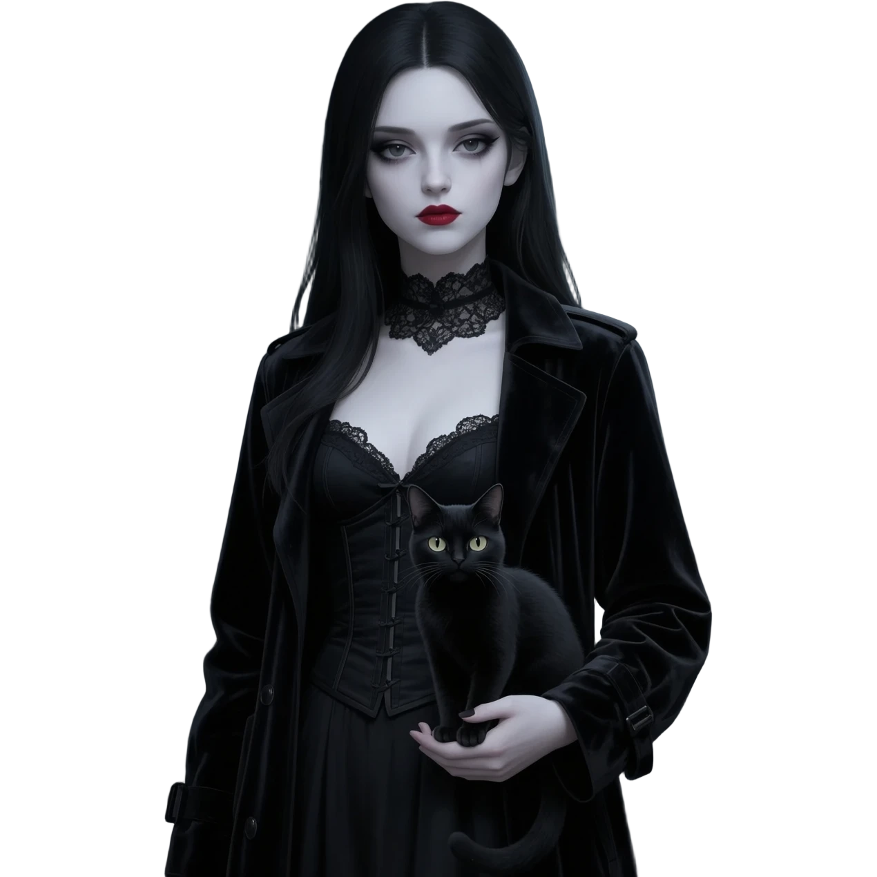 Goth emoji