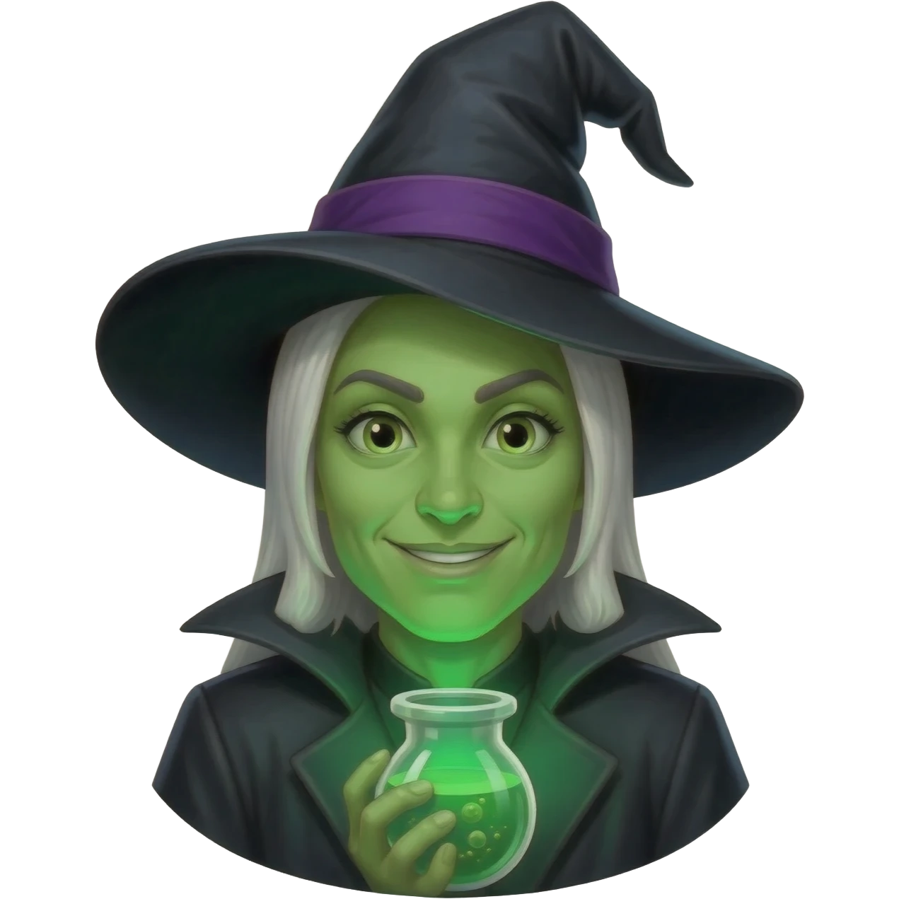 green witch cooking potion emoji