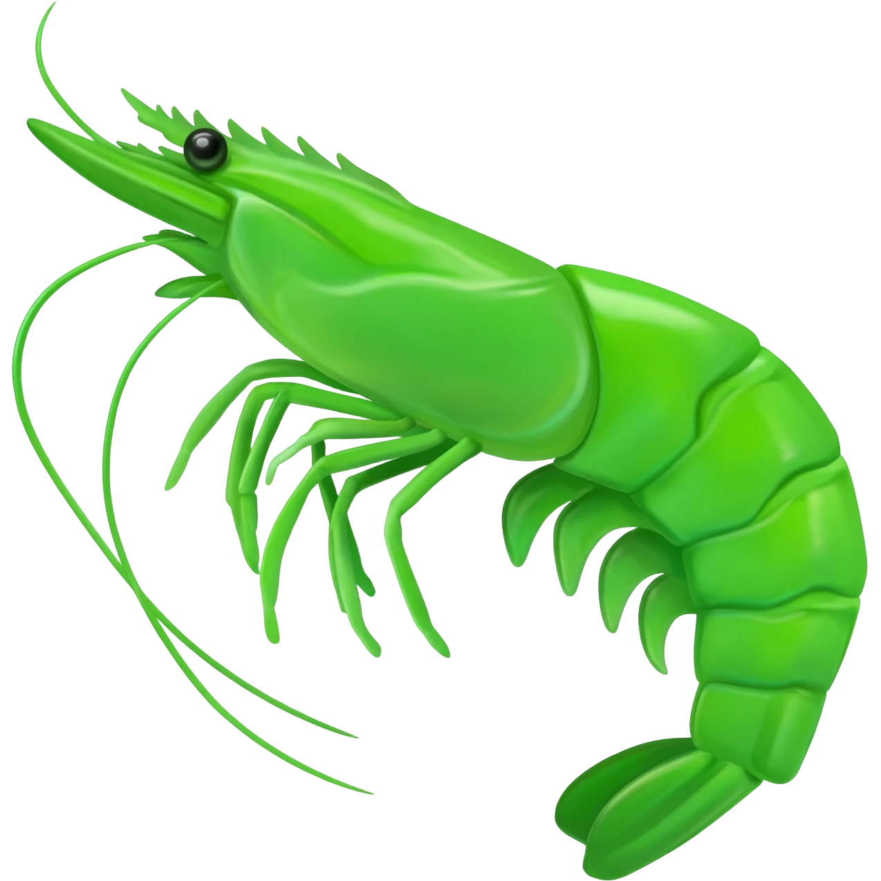 Radioactive Shrimp emoji