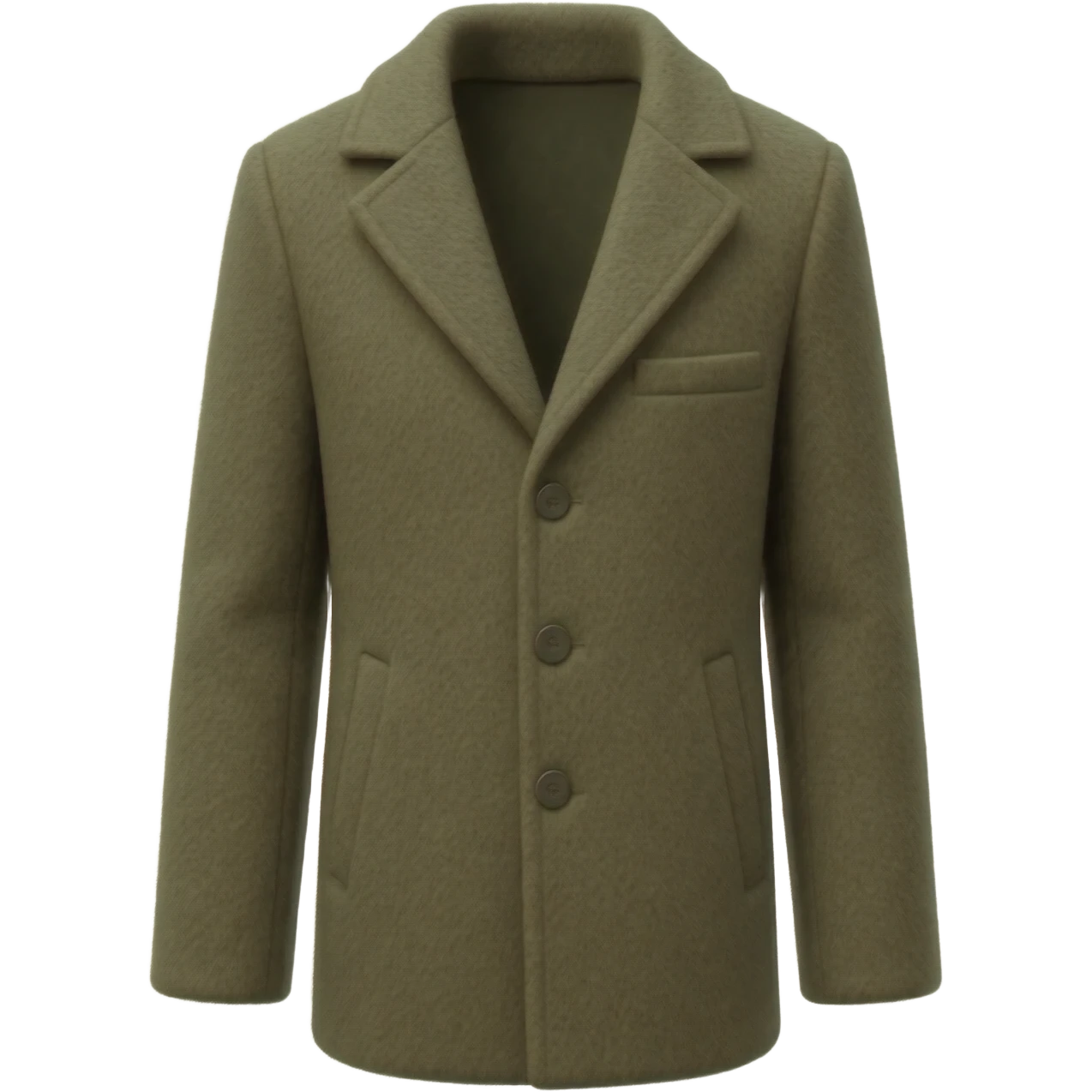 kaki coat emoji