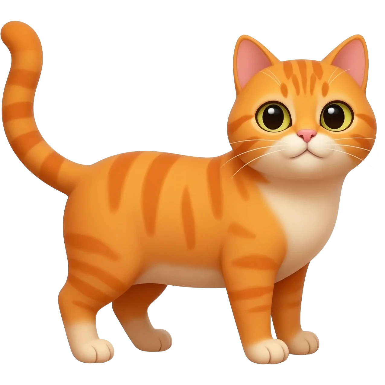 cat orange emoji
