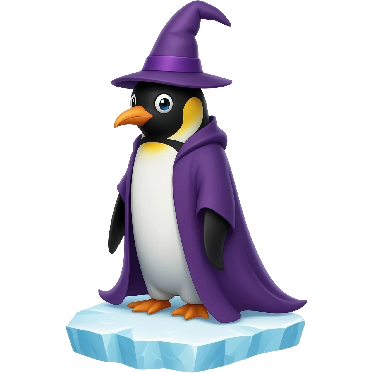 Penguin Wizard emoji