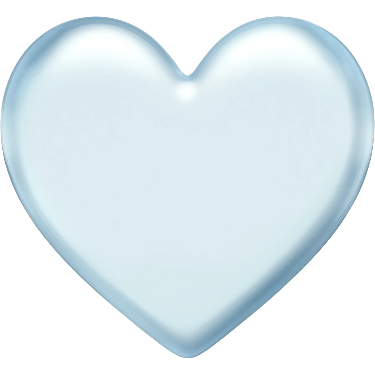 Clear hearts emoji