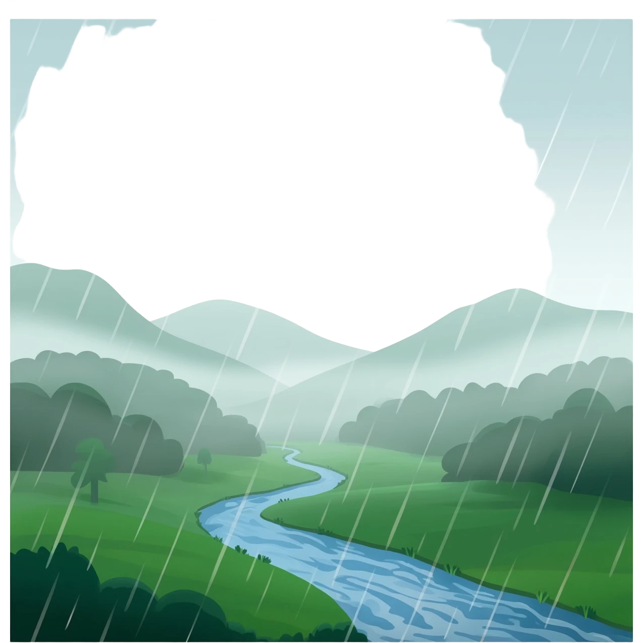Rainy emoji