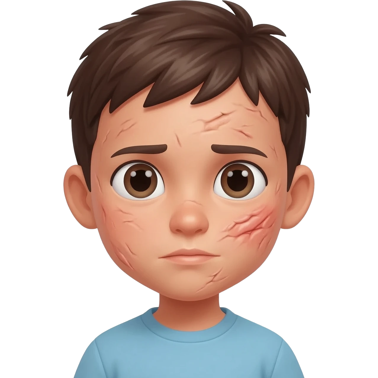 itching child emoji