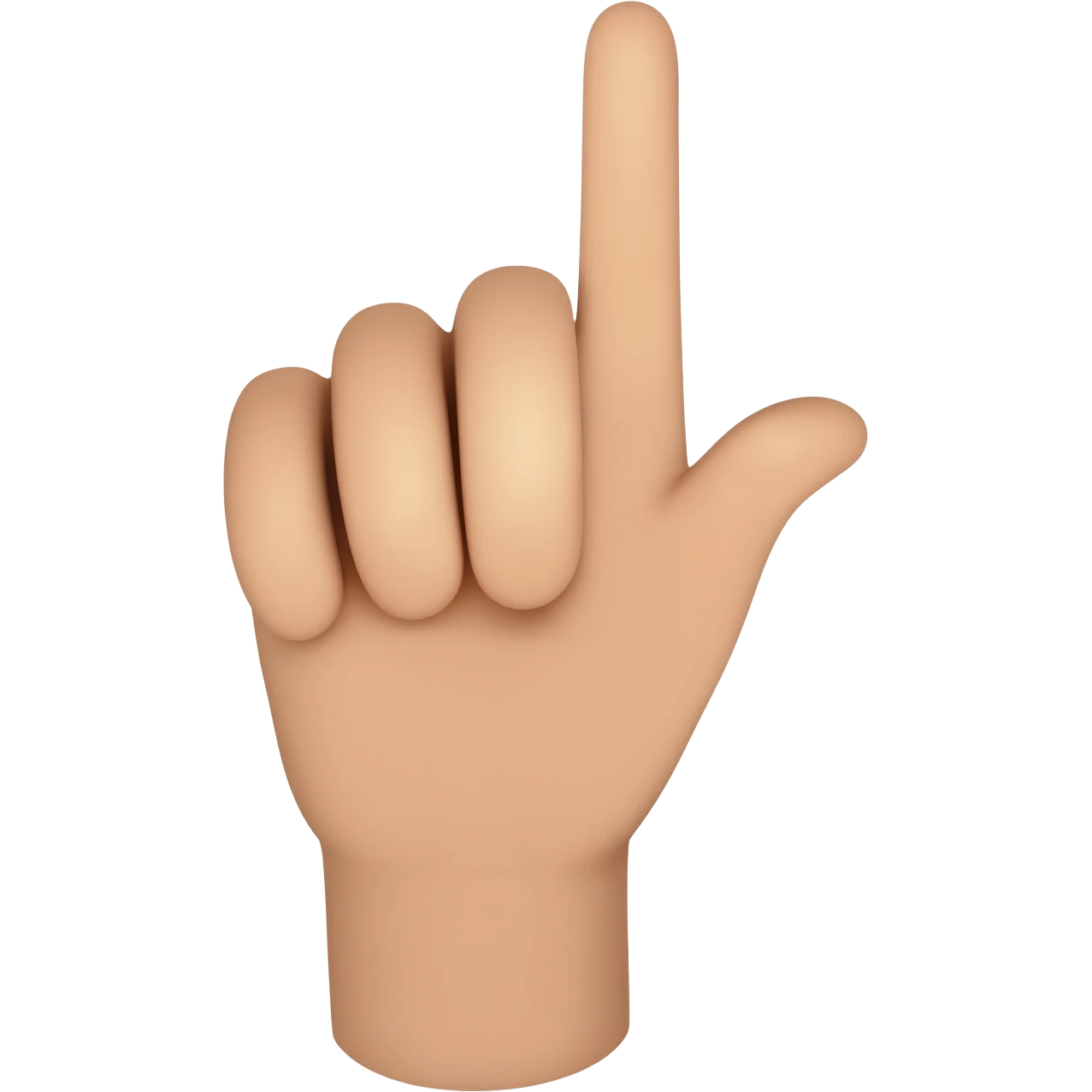 finger pointer tap emoji