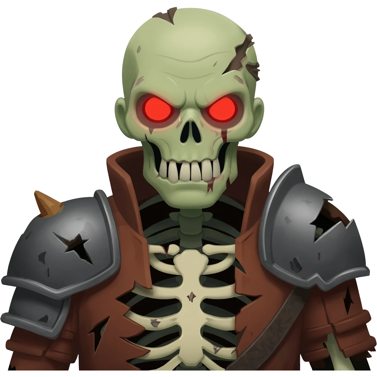 Zombie final boss cartoon emoji