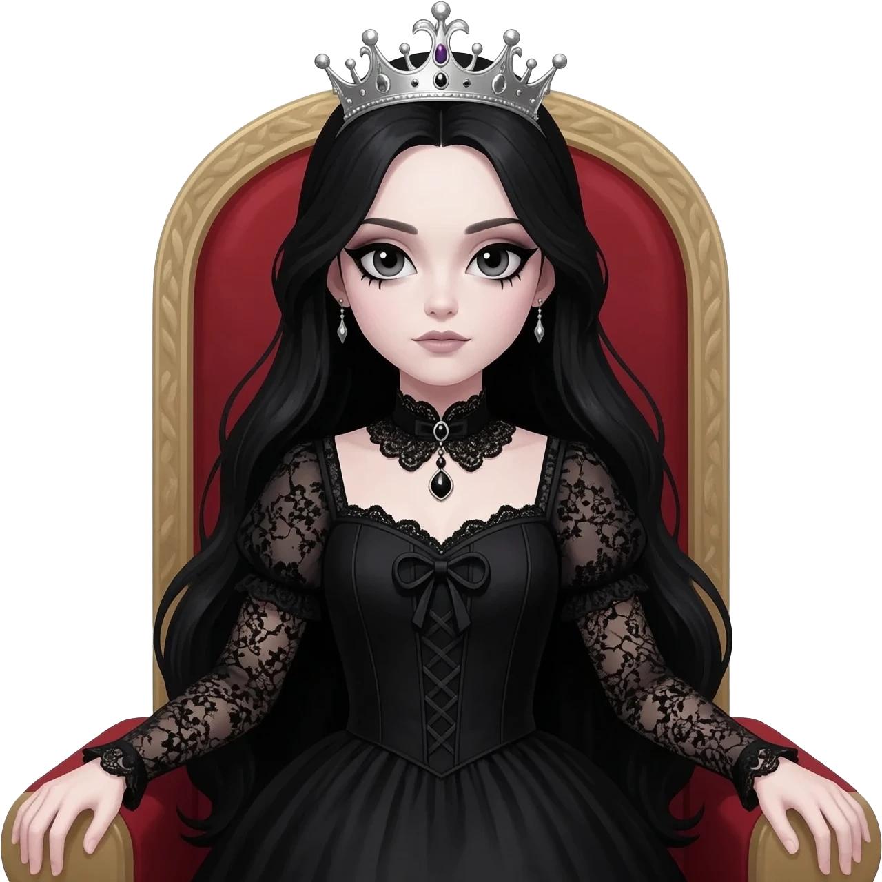 Emo princess emoji