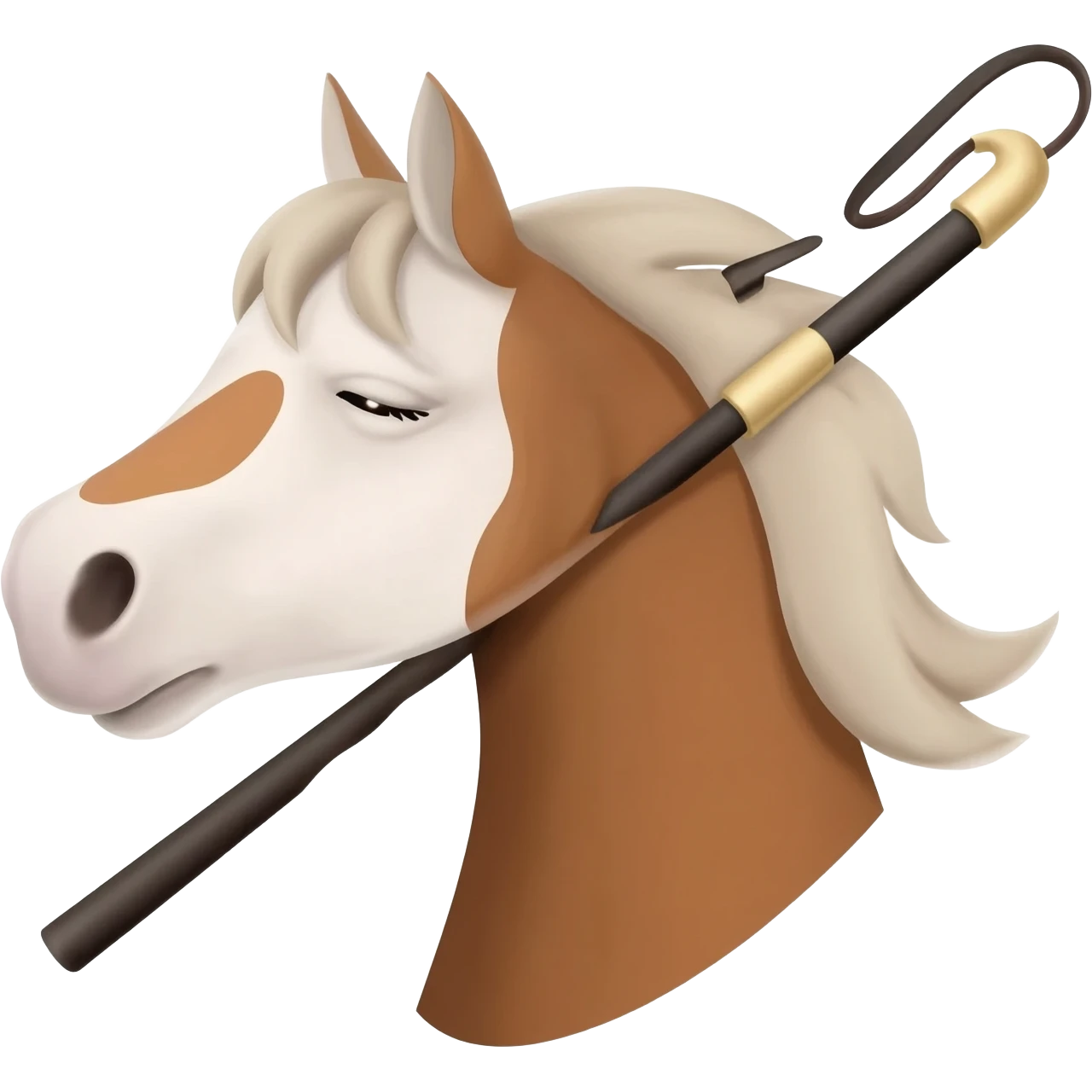 Riding crop emoji