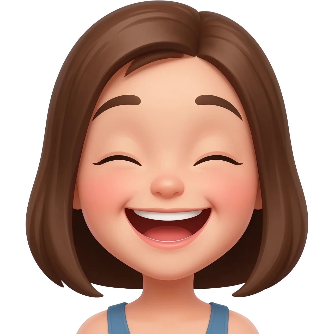 بنت ضحك emoji