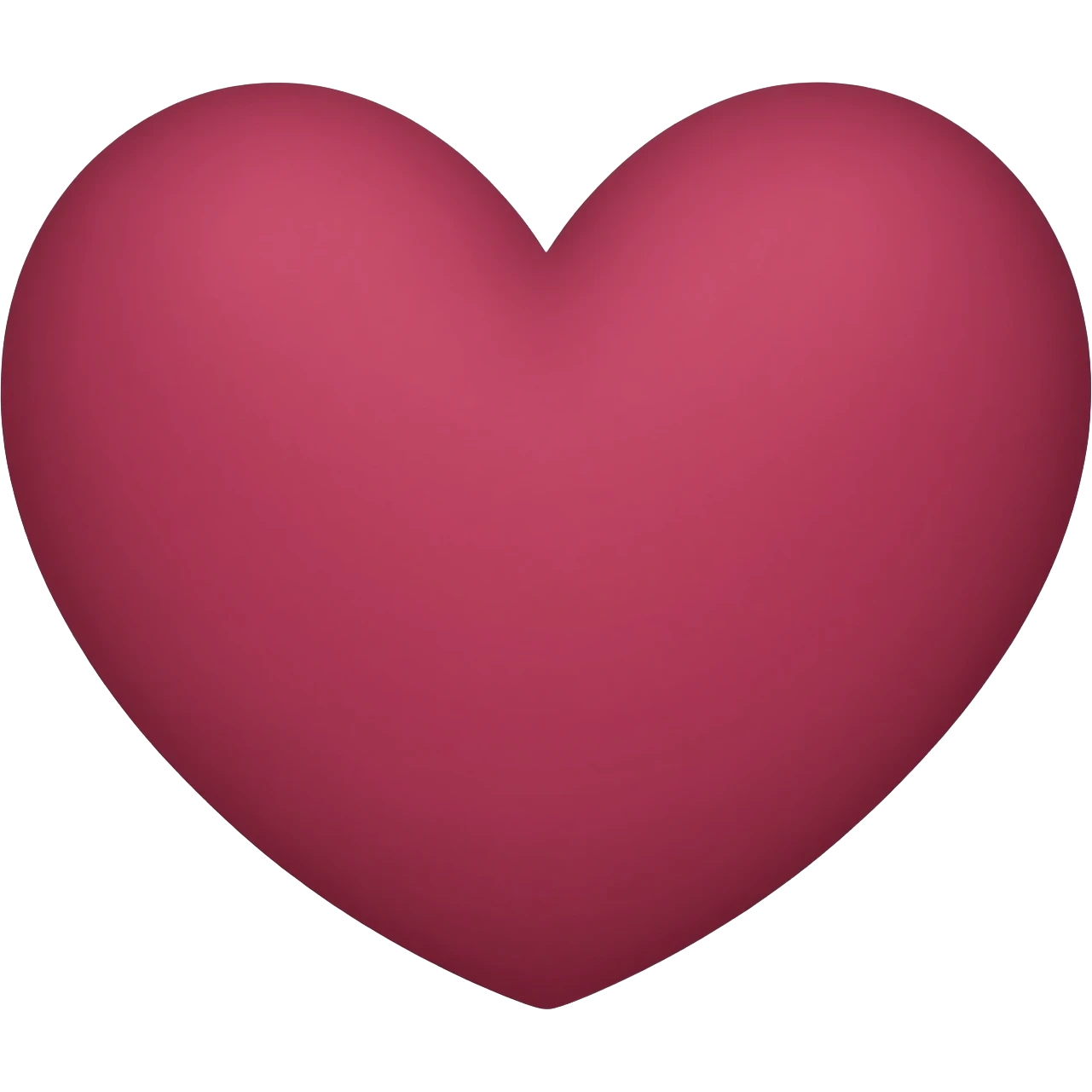 maroon haert emoji