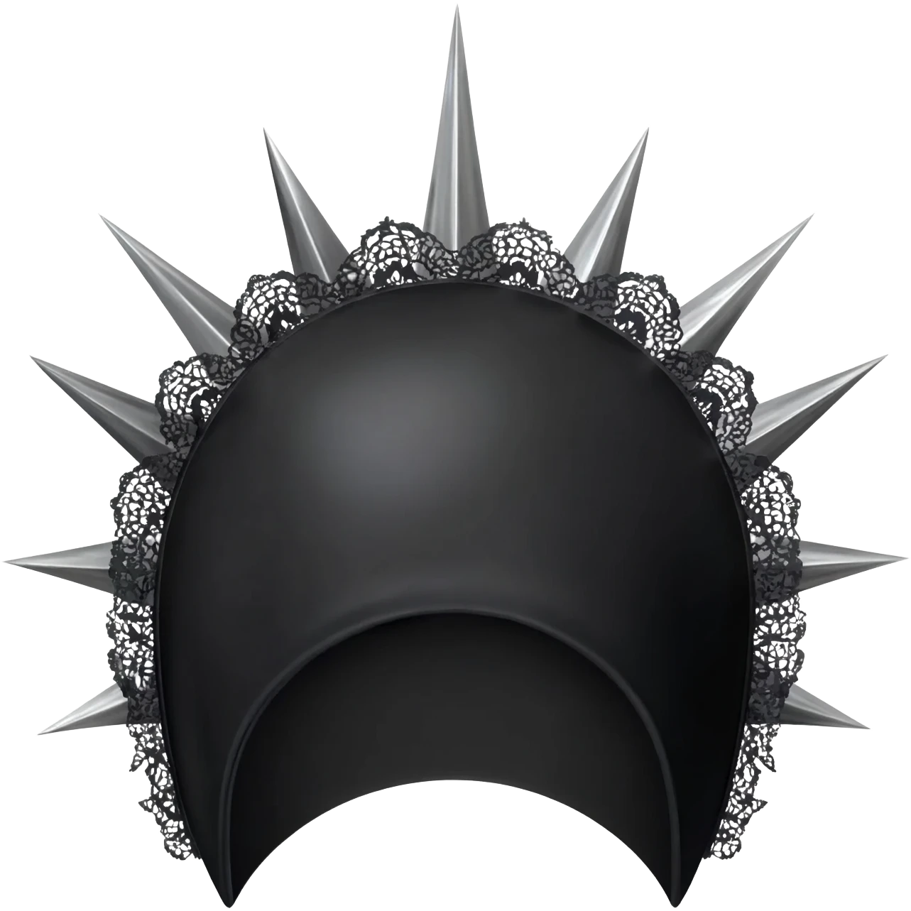 Goth headdress emoji