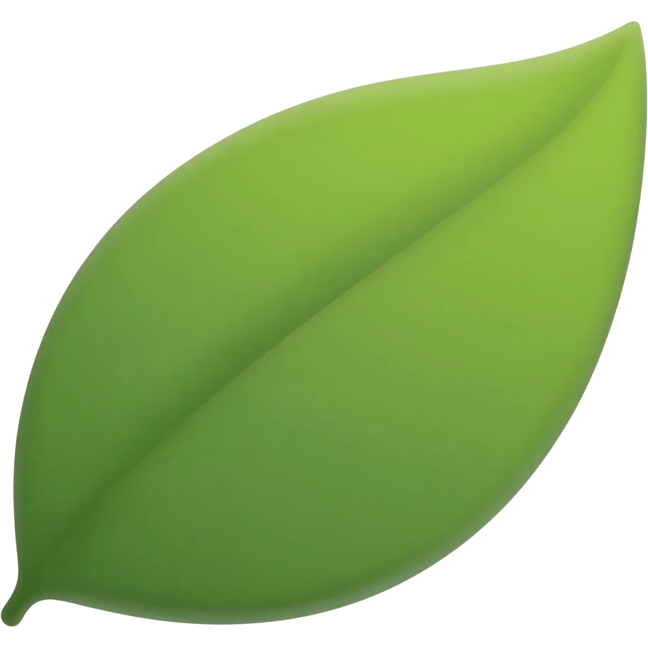 a leaf emoji