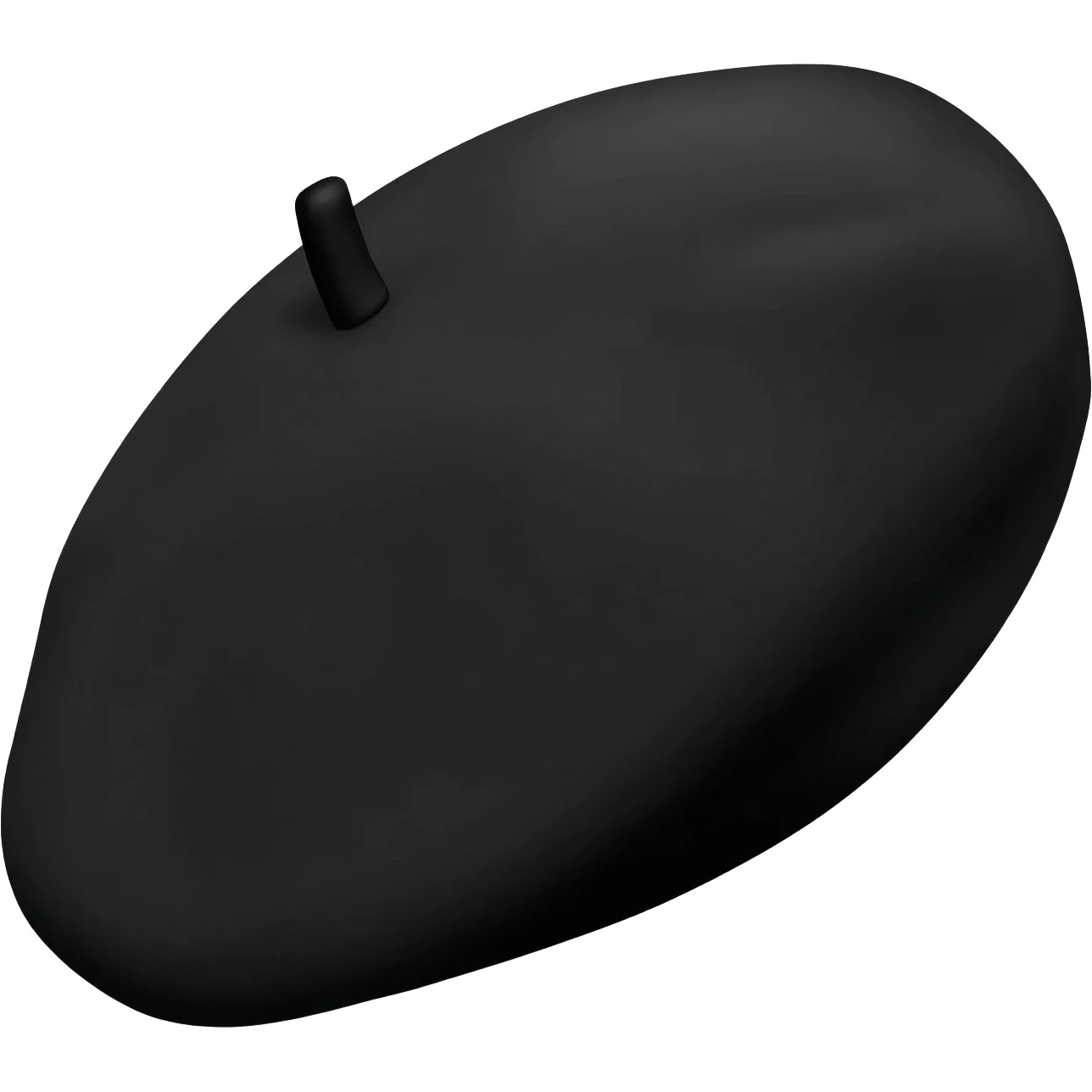 Goth beret emoji