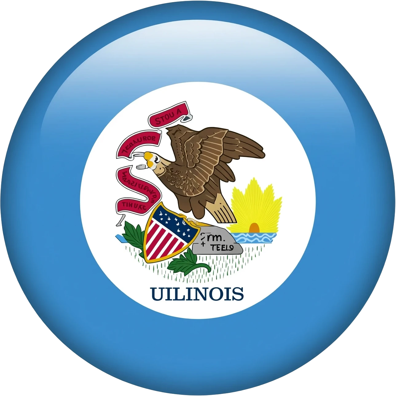 Rockford Flag (ilinois) emoji