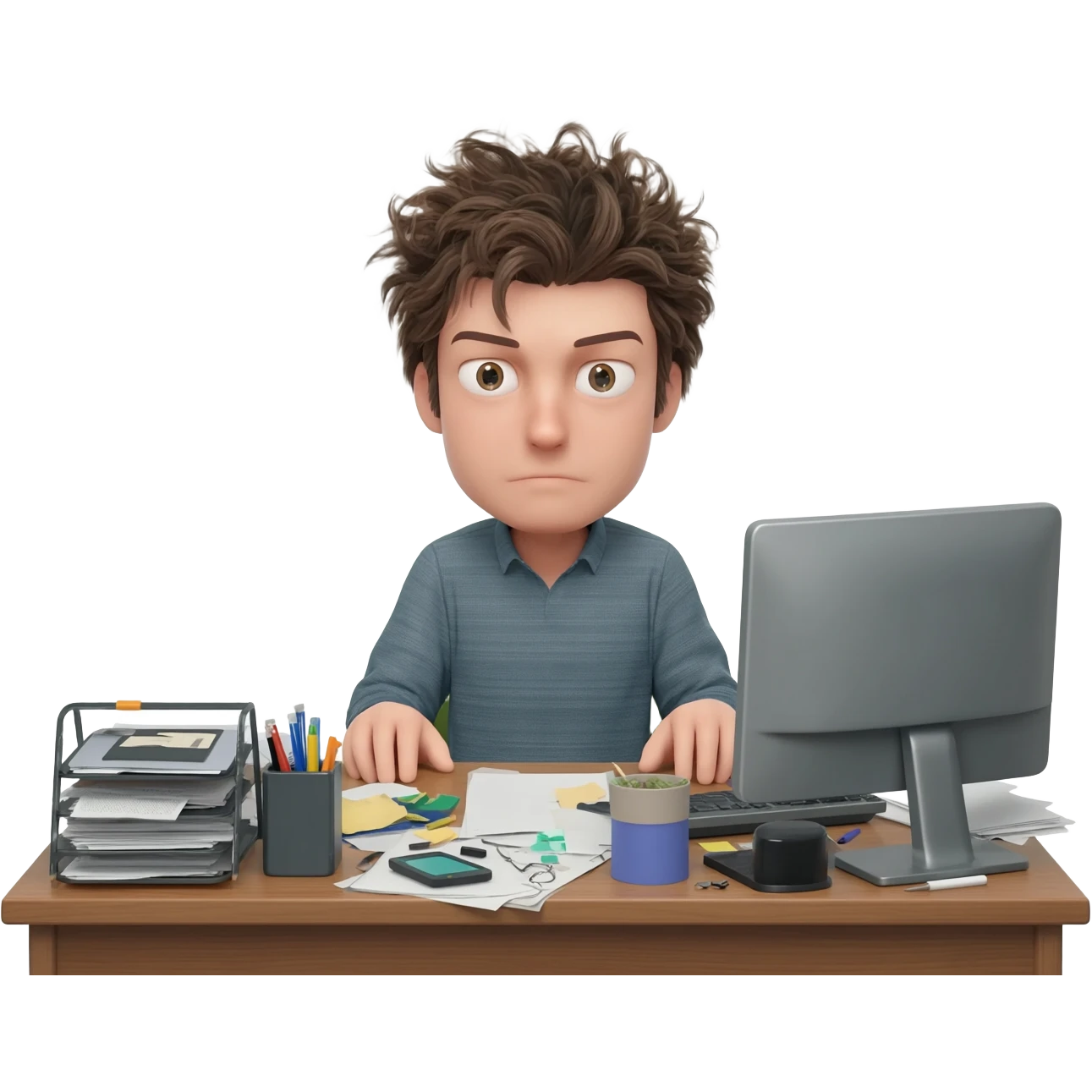 Unproductive emoji