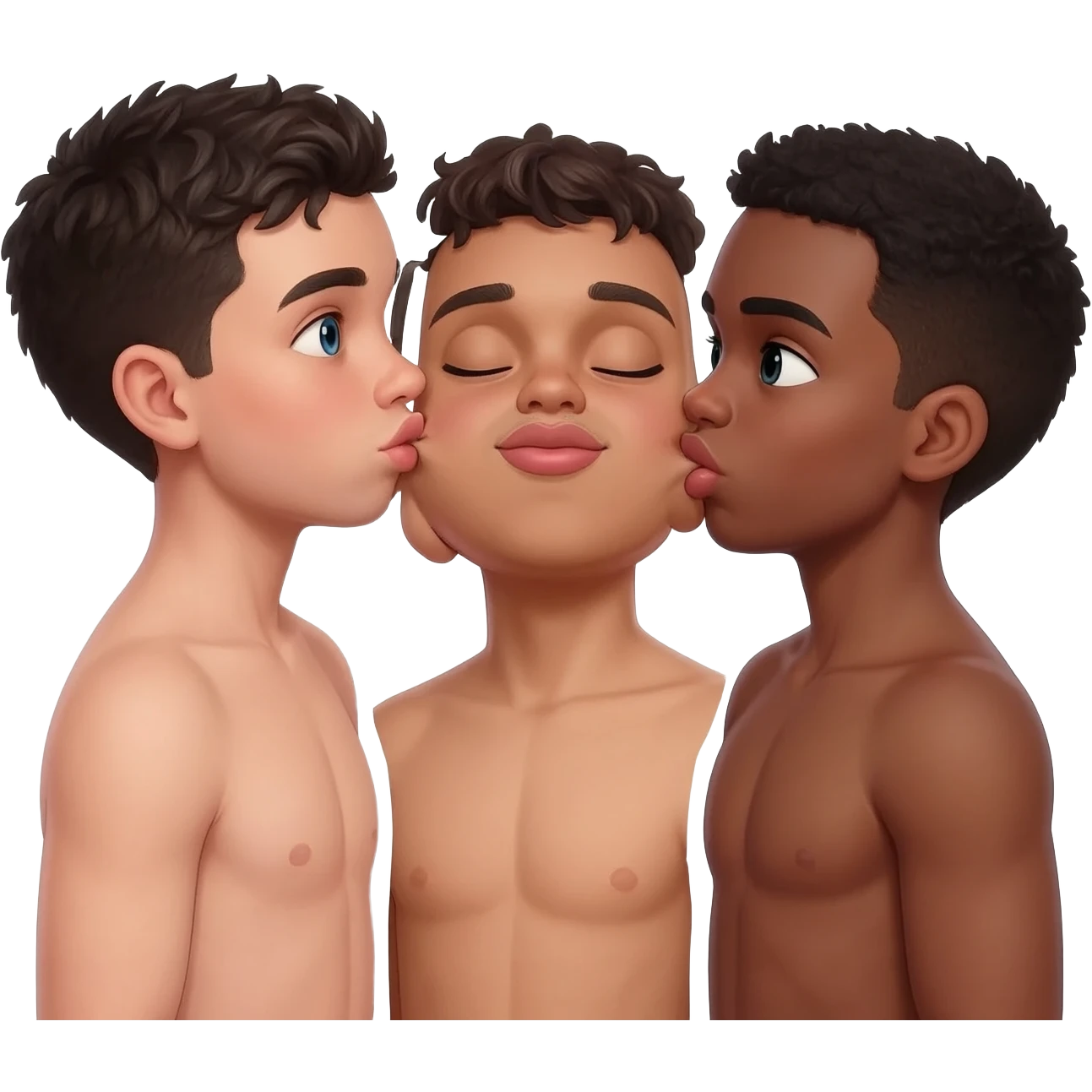 Naked kids boys black kiss 👅 and 3 more gay porn emoji