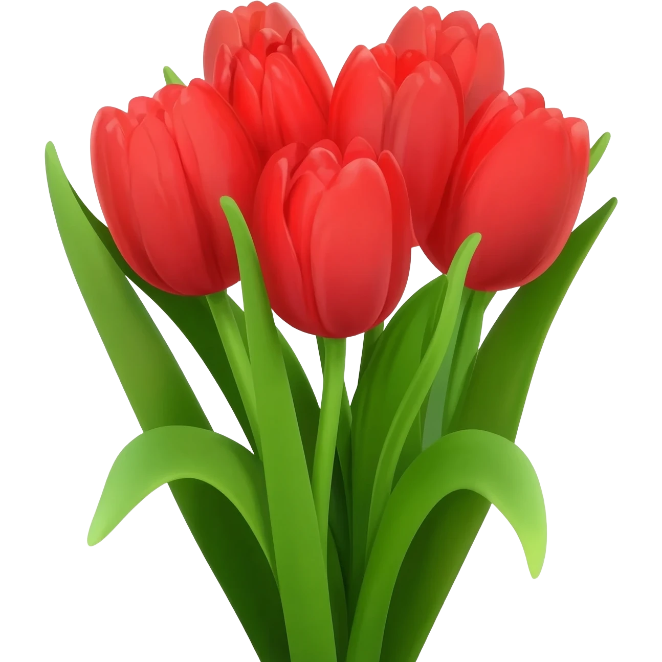 tulips emoji