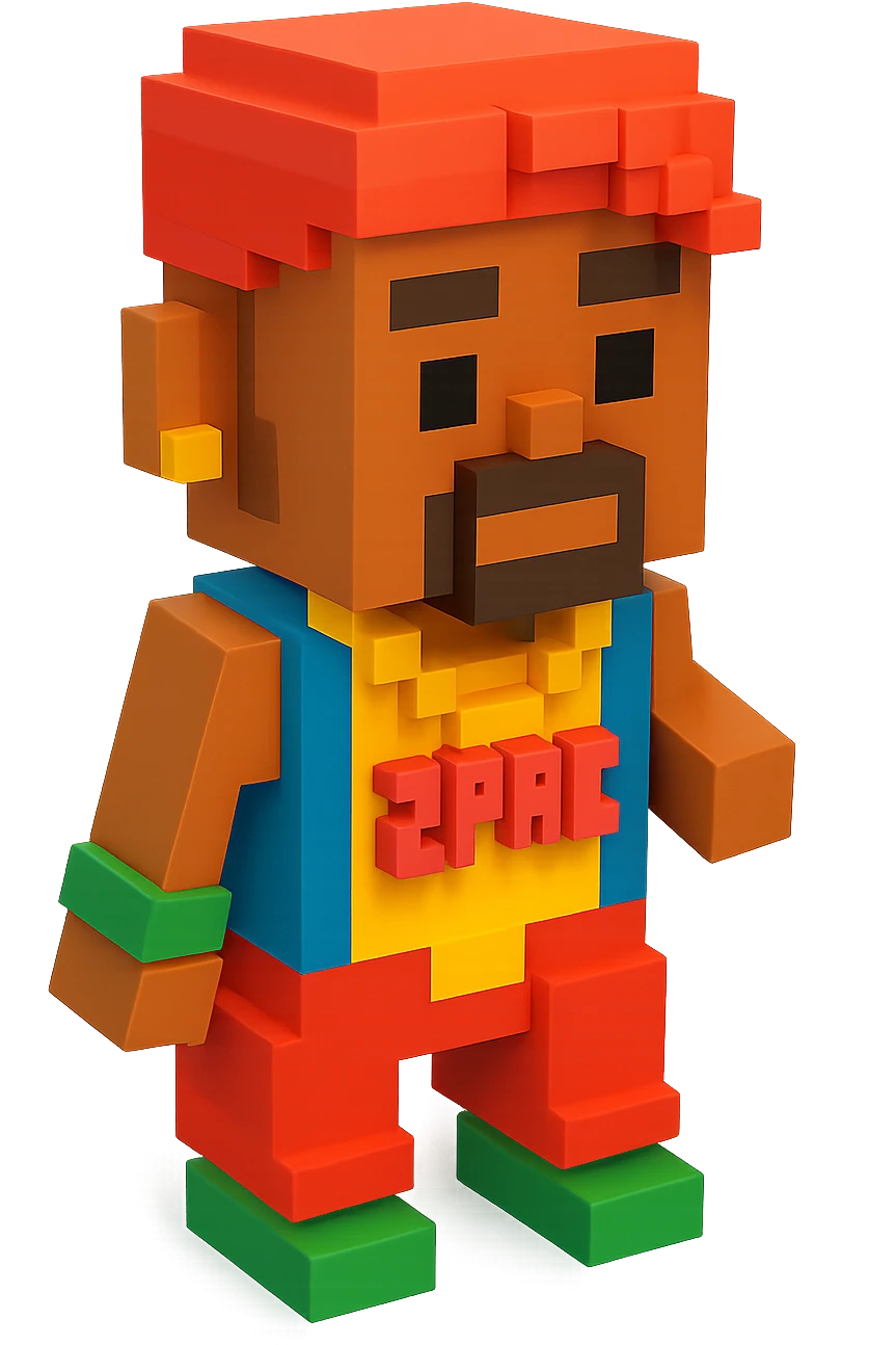 2Pac rapper emoji