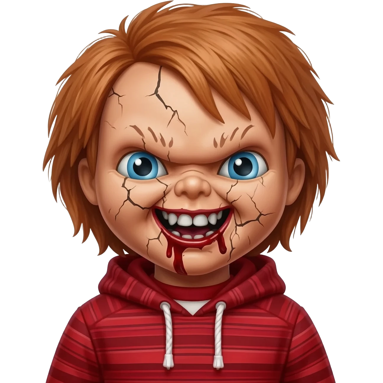 Un emojin de chuky emoji