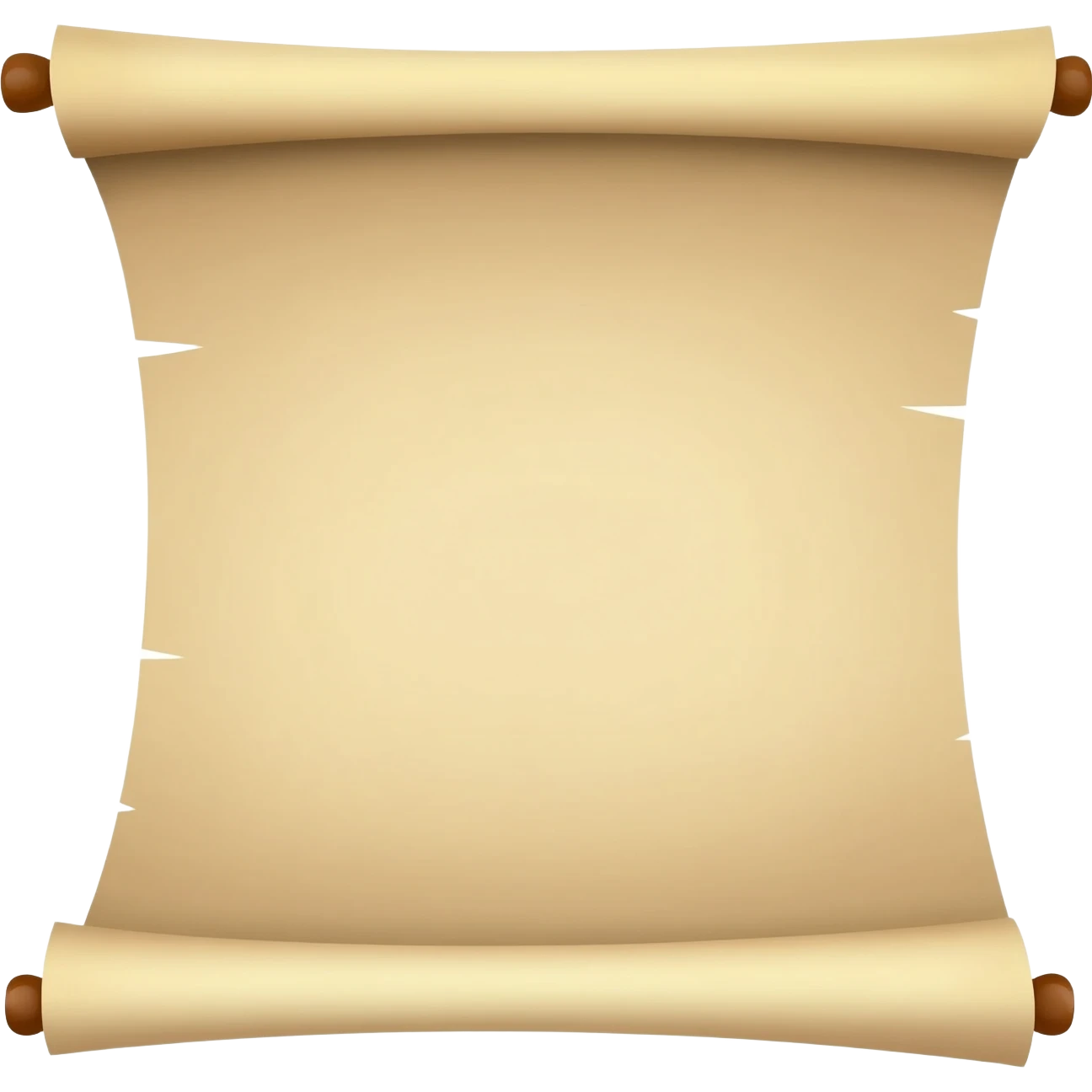 blank scroll emoji