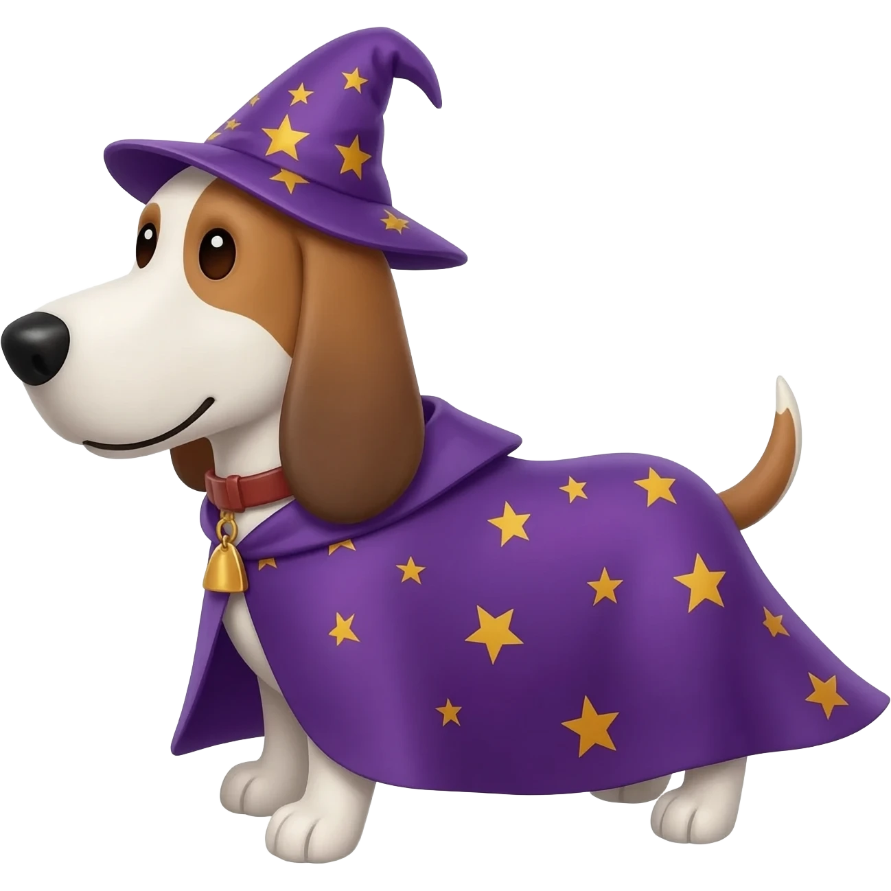 Dog wizard emoji