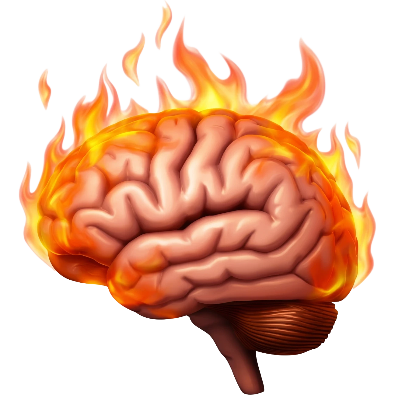 brain-fire emoji