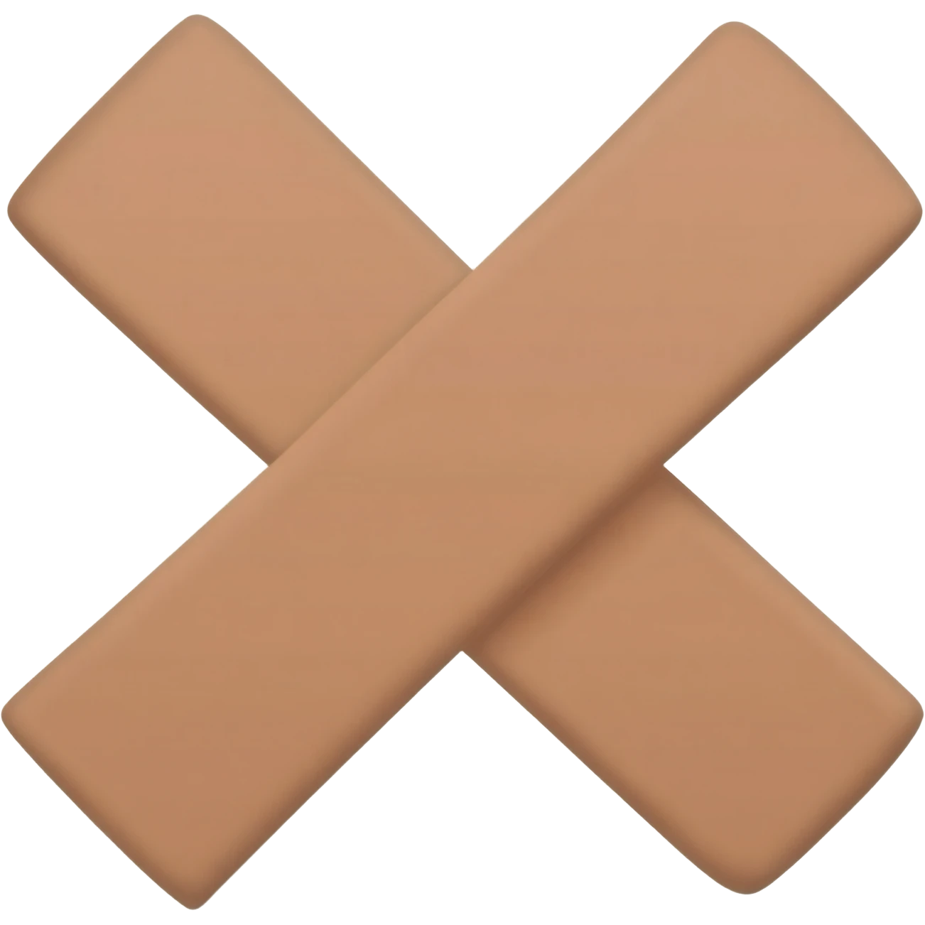 Punho cruzado emoji