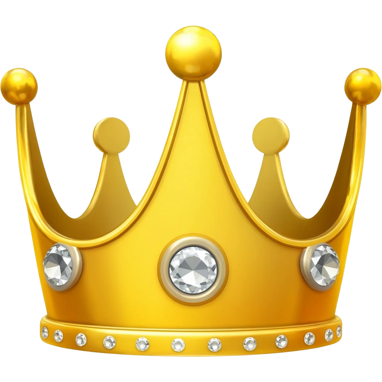 49. tiny crown sparkle emoji