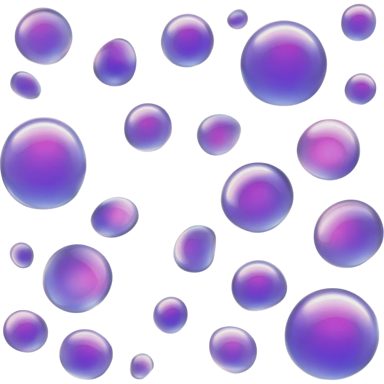 Purple 💦 emoji