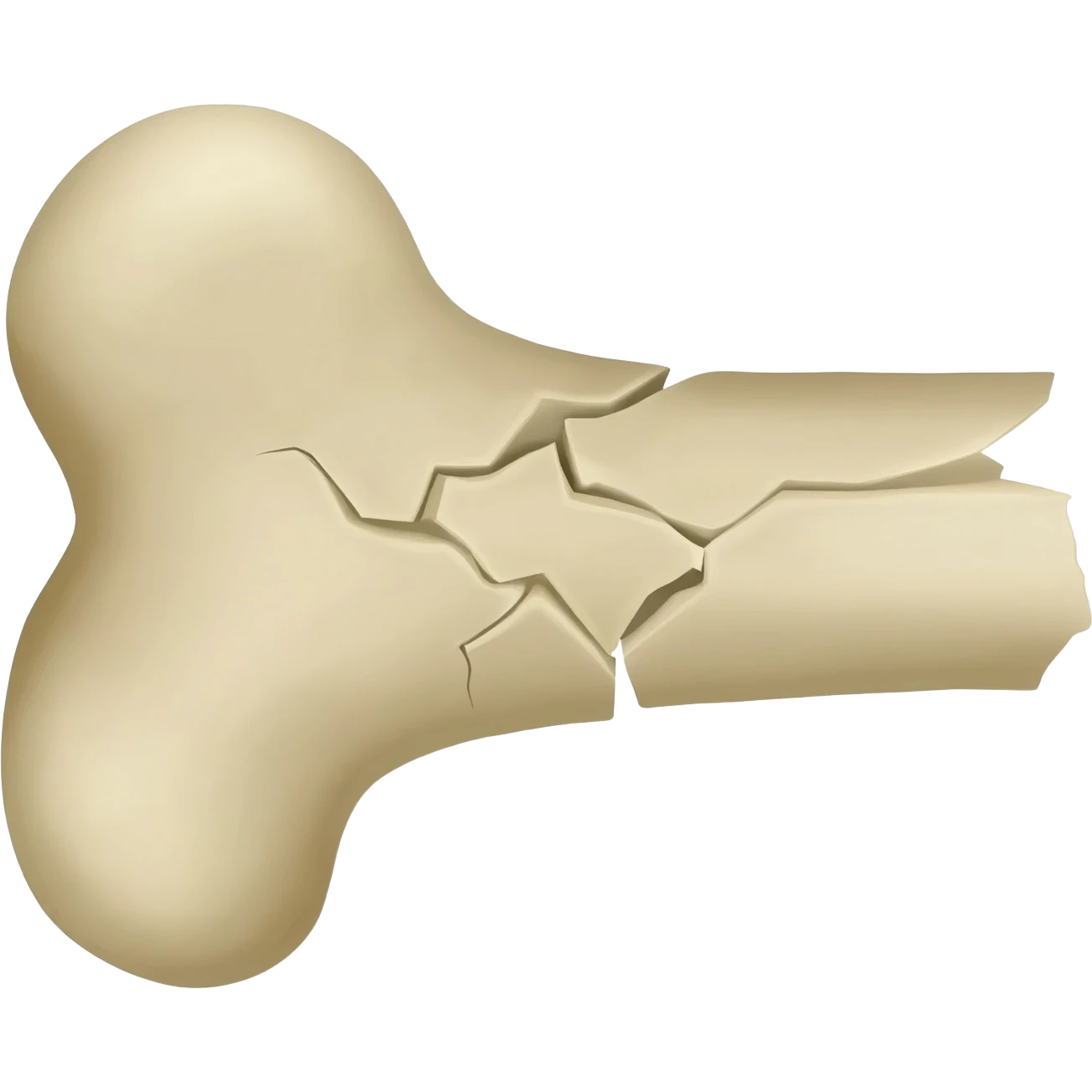 Fracture emoji