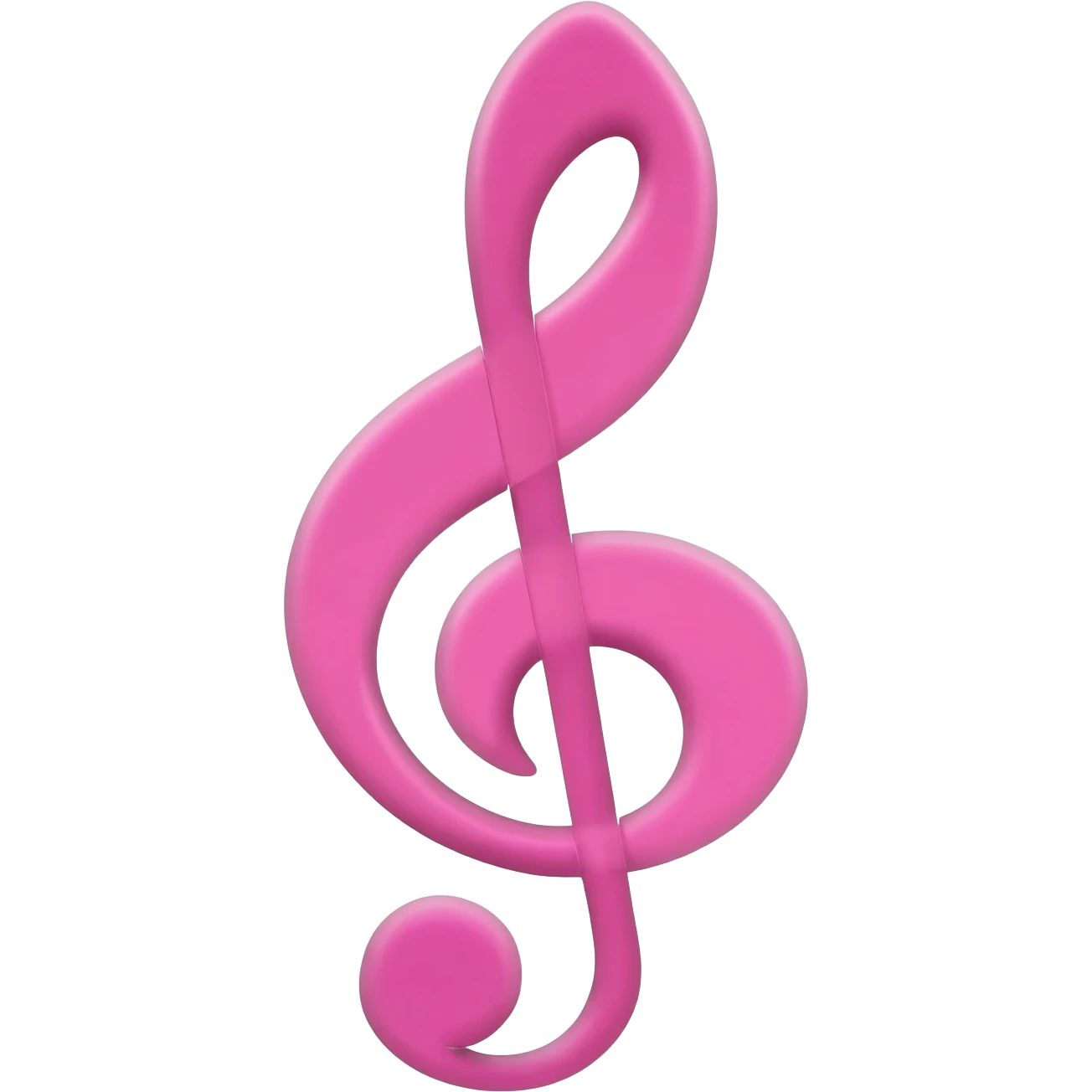 light pink tremble clef emoji