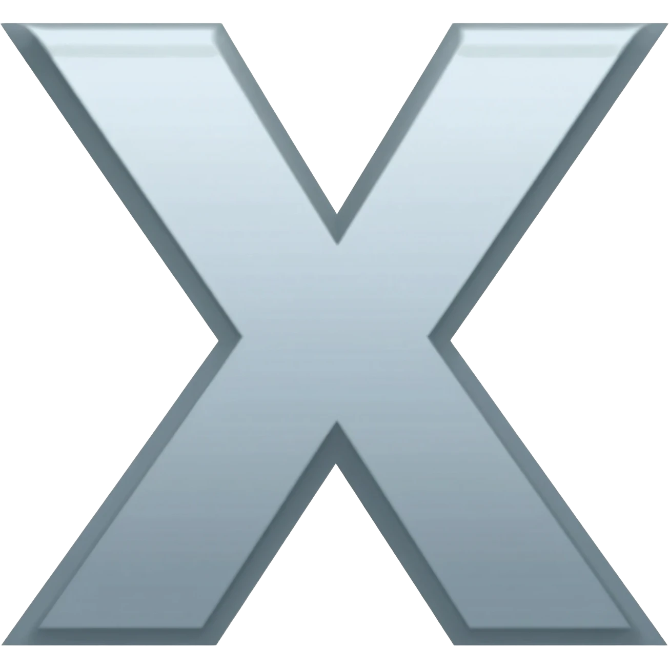 X emoji