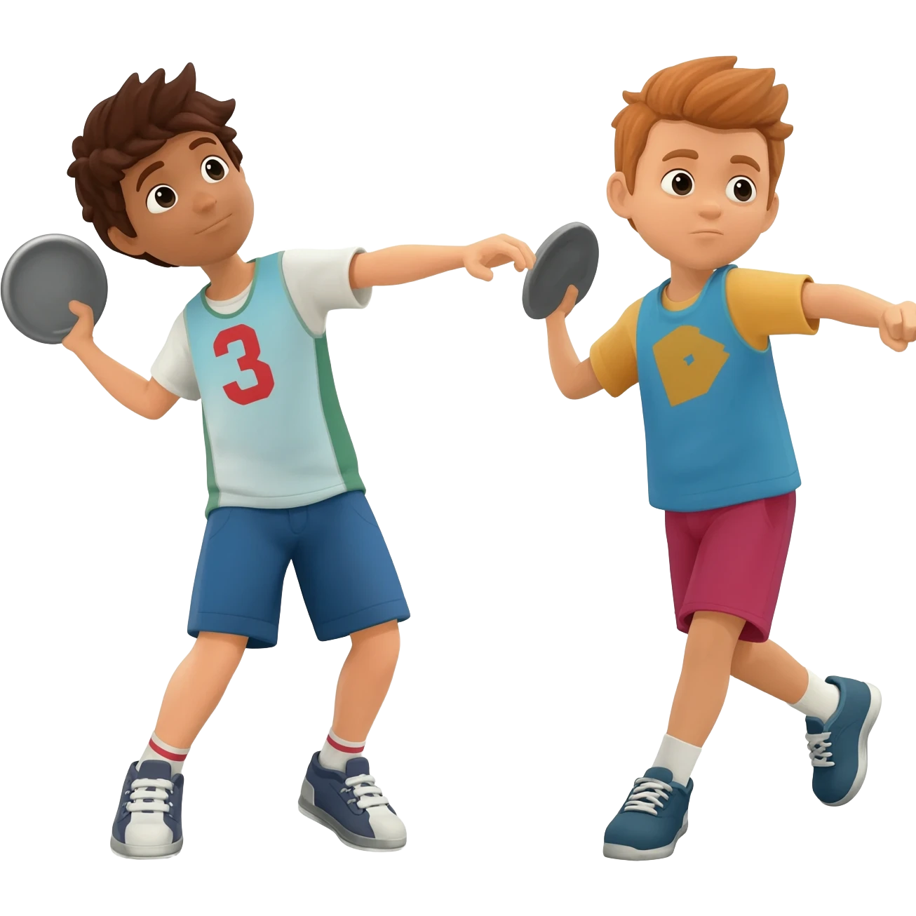 Boys shot put emoji