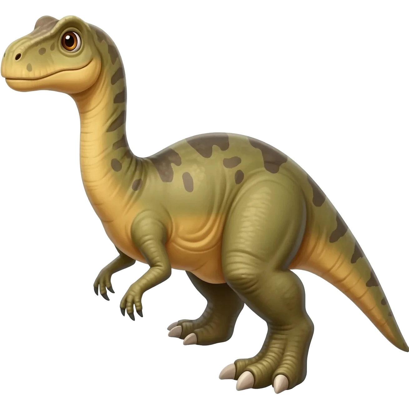 A dinosaur,google style emoji