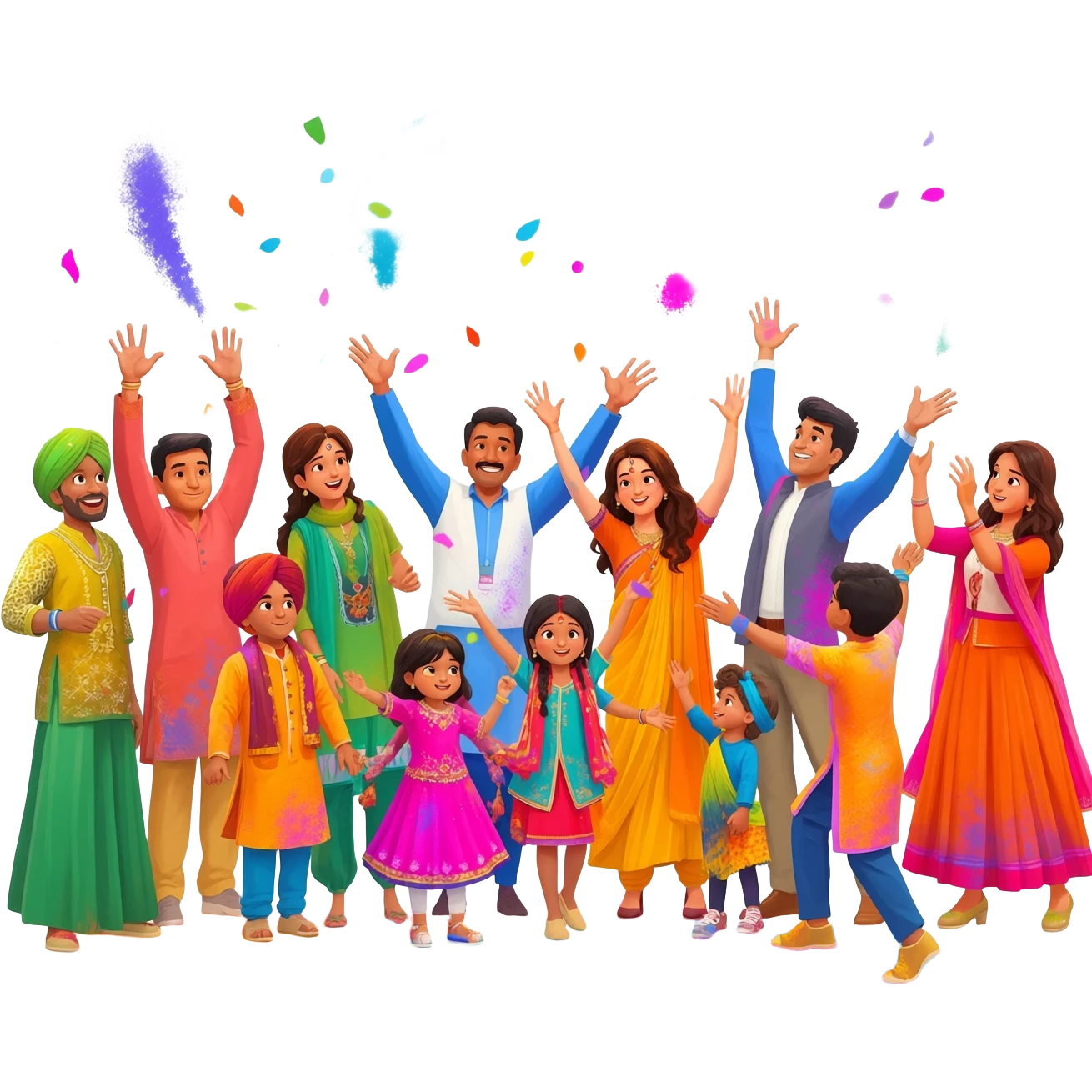 Holi emoji