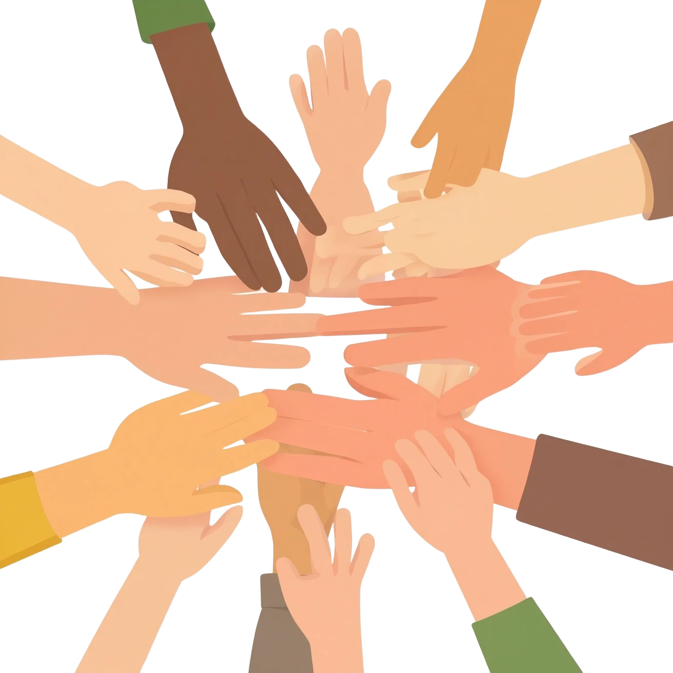 hands together diversity emoji
