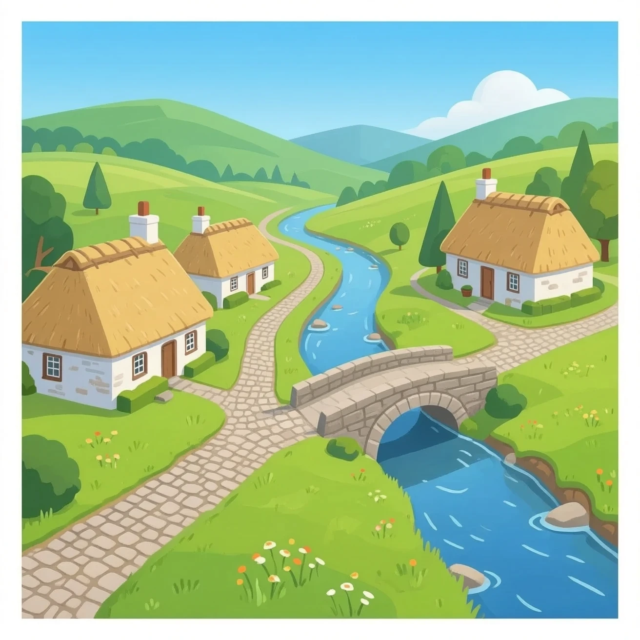 isolated villages emoji