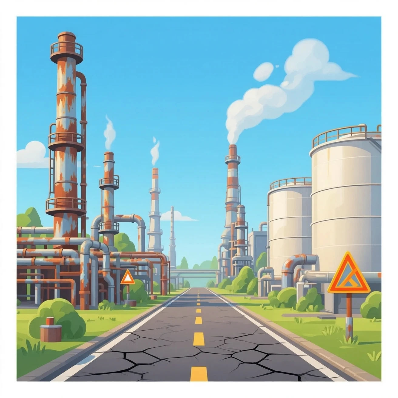 нефтяной завод emoji
