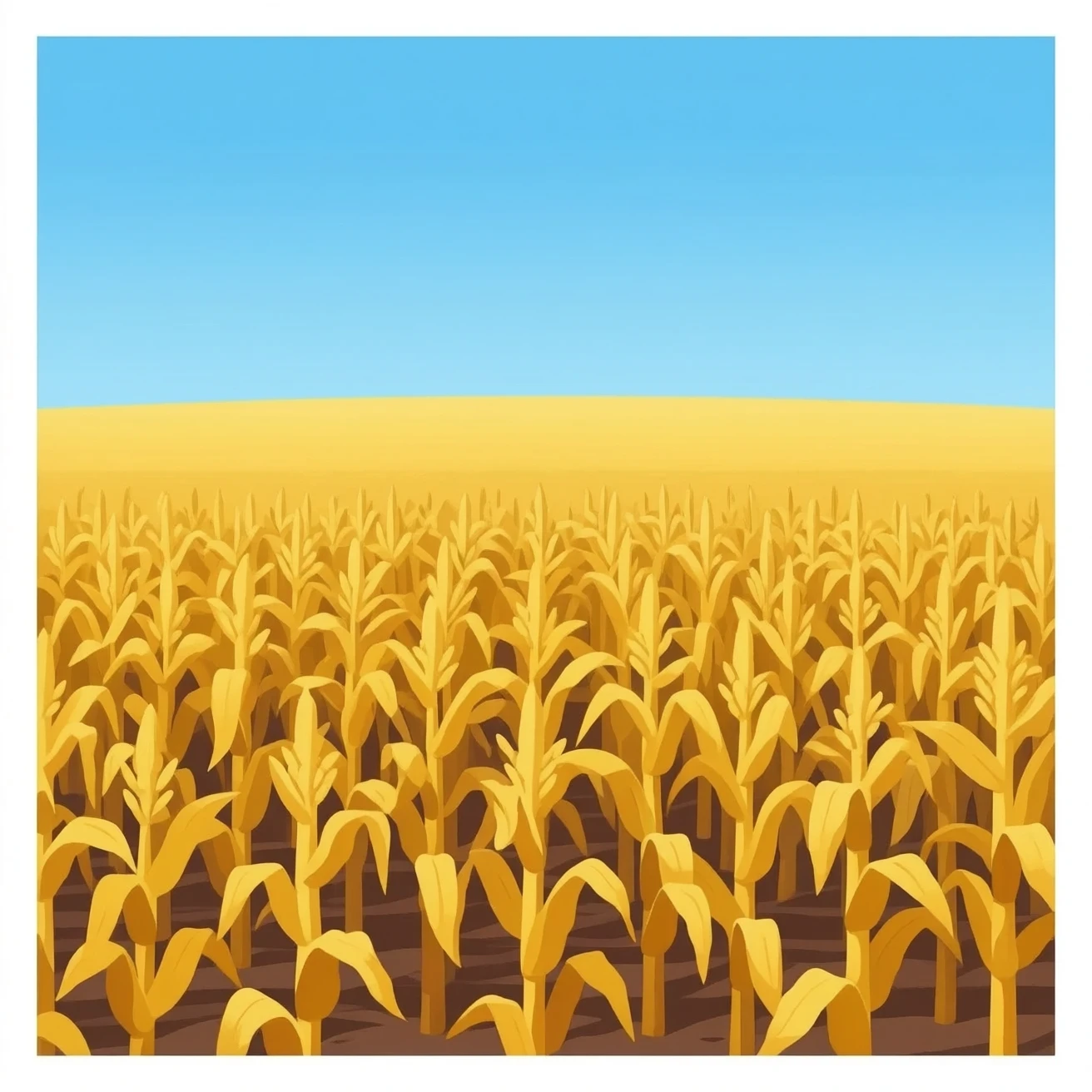 Corn field emoji
