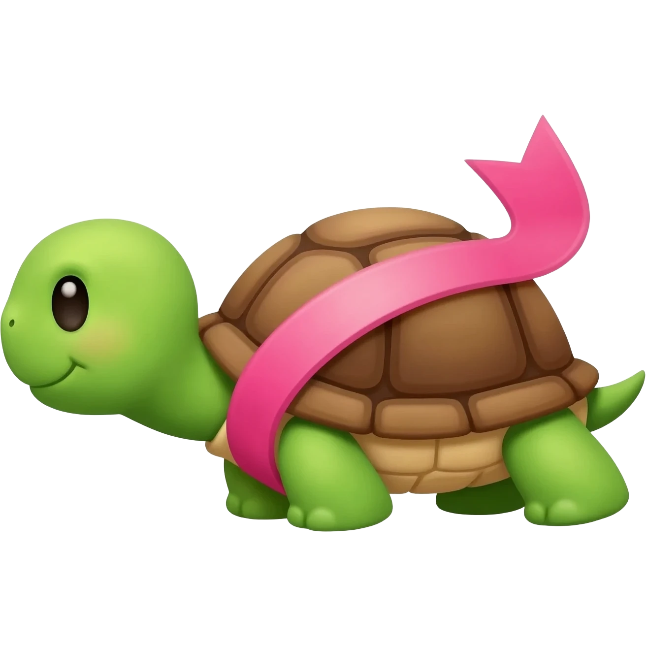 Turtle with ribbon emoji