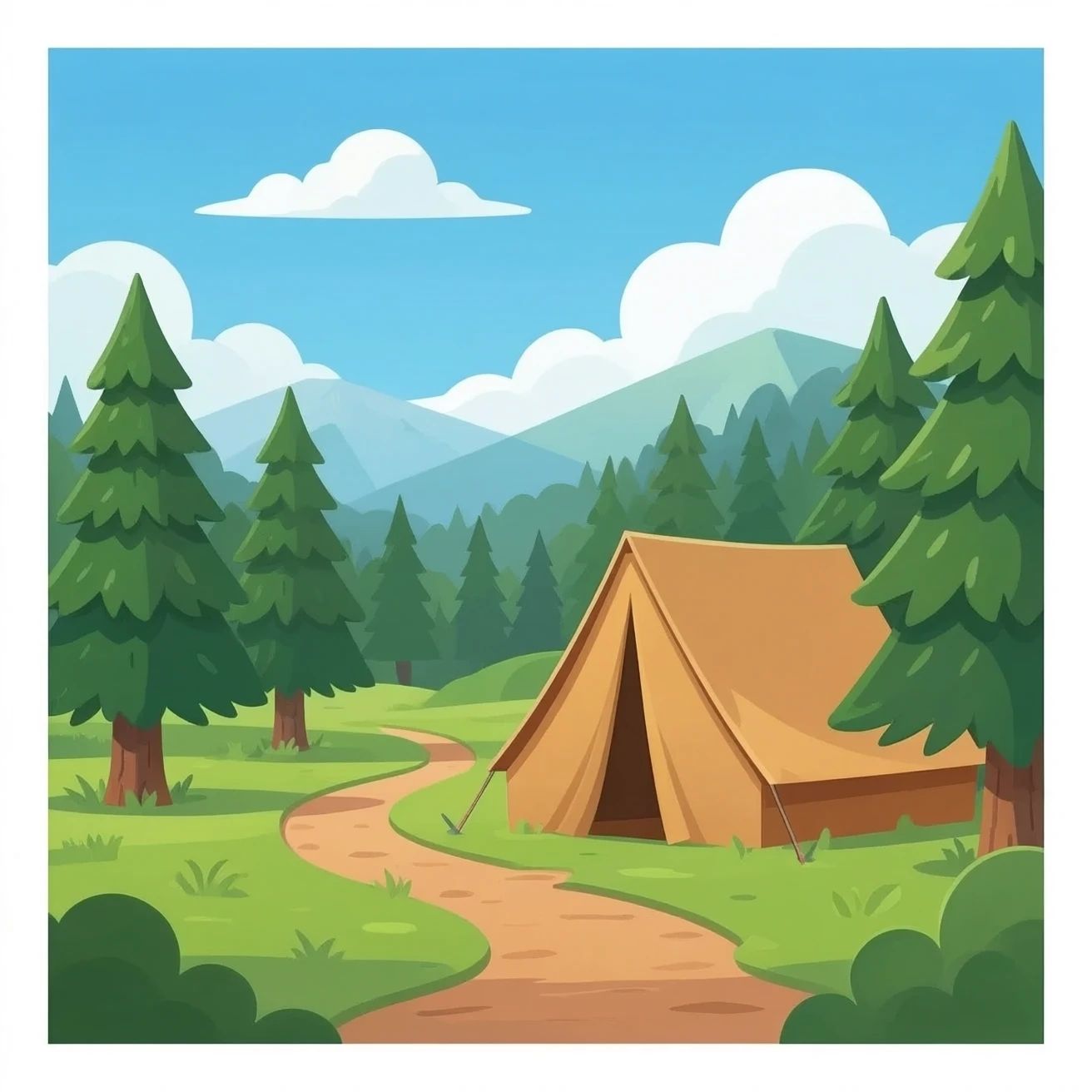 camp emoji