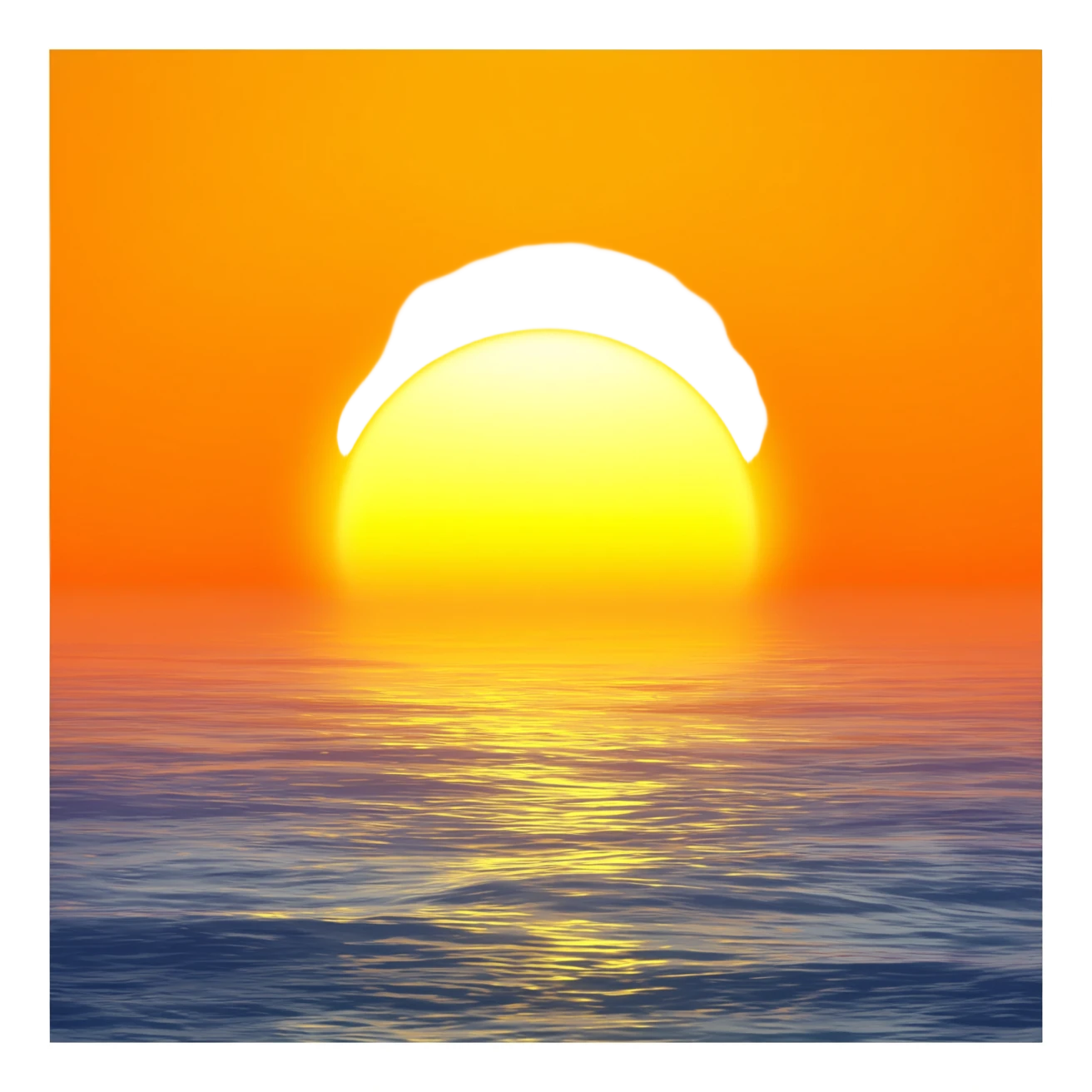 Sunset emoji