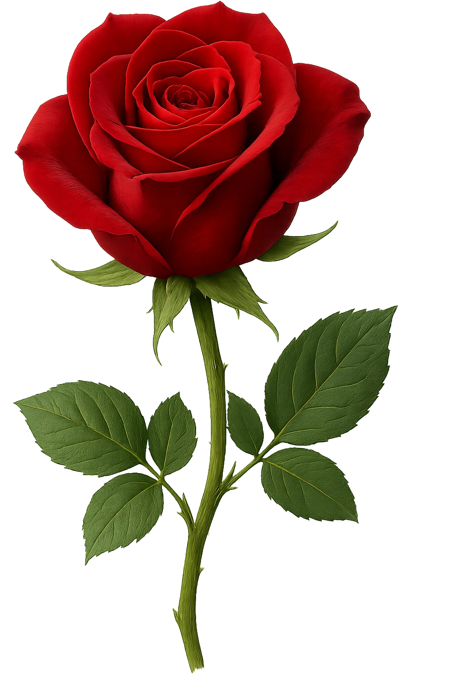 Rose, remove background emoji