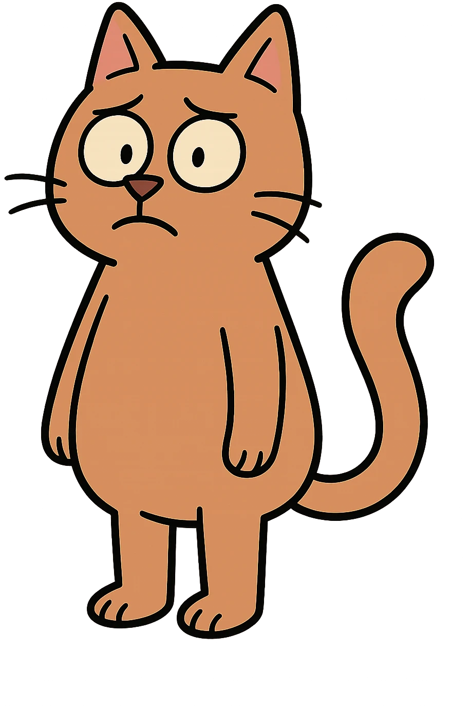 cat no human no background emoji