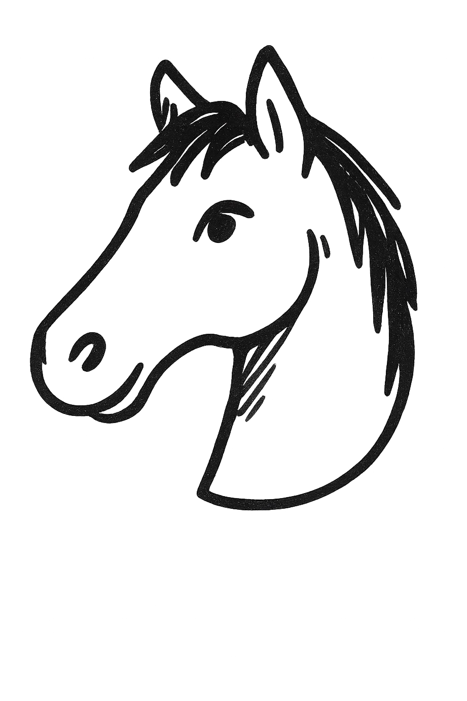 horse head emoji