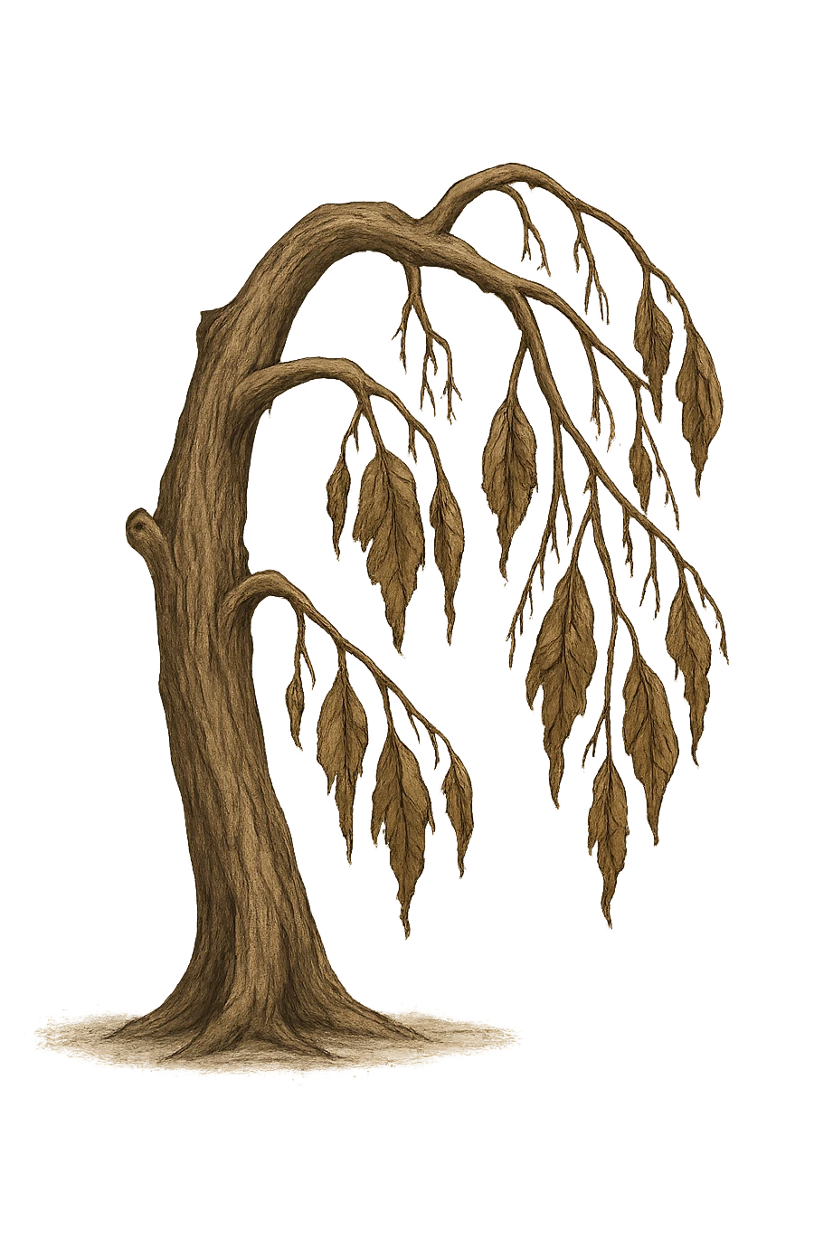 ALBERO APPASSITO AMMOSCIATO emoji