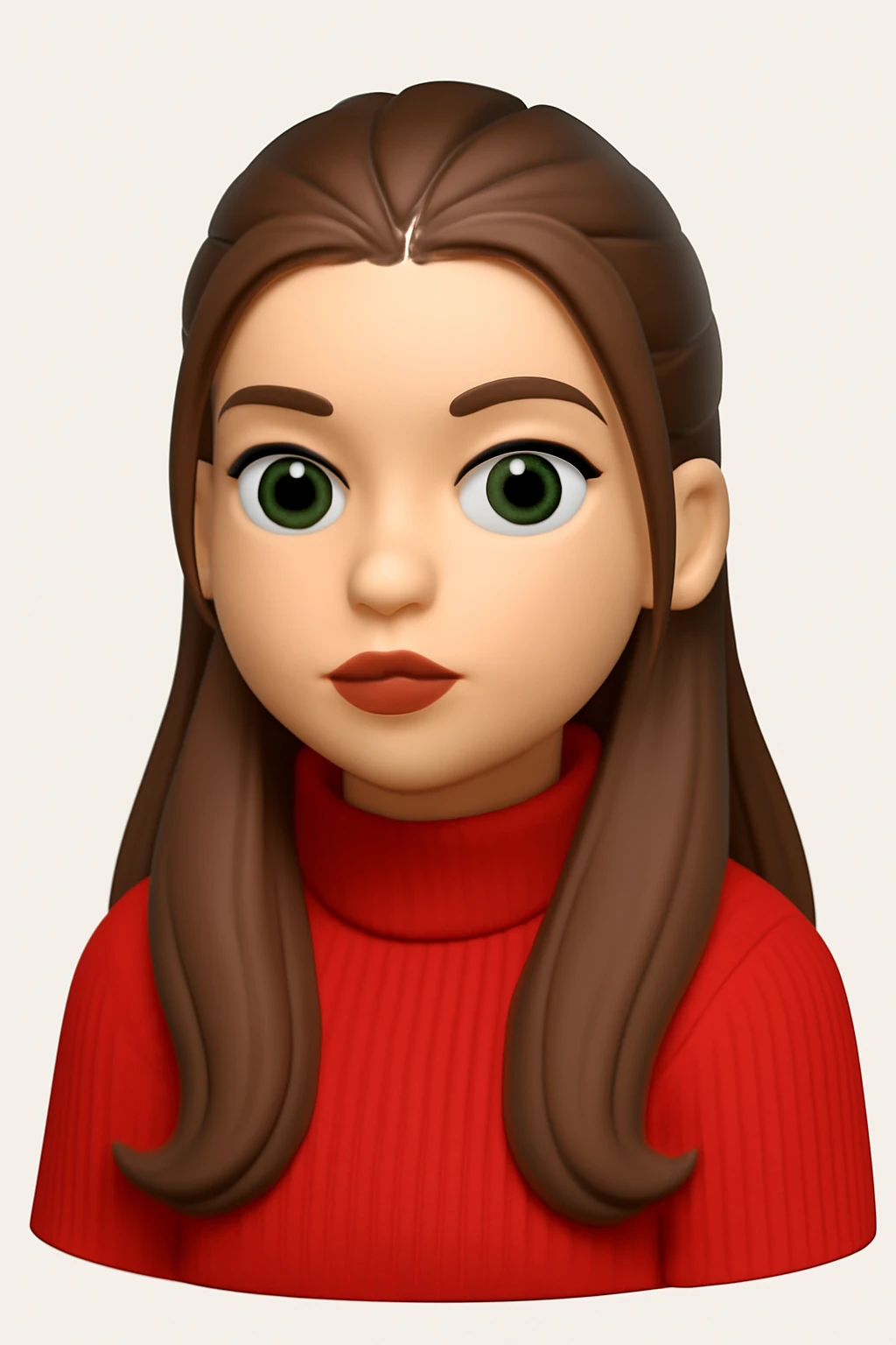 A 3D Apple-style emoji version of the uploaded image, preserving its colors, shapes, textures, and overall design, simplified into emoji form while keeping key details recognizable. Smooth glossy finish, soft shadows, high-quality render, minimal background emoji