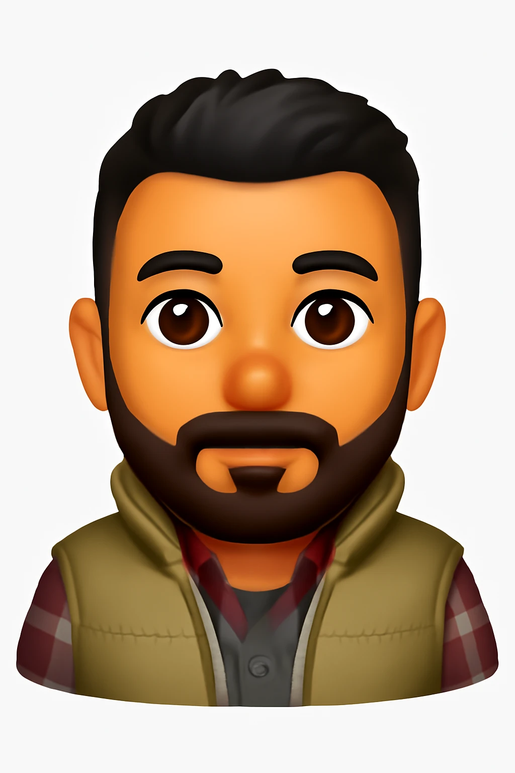 A 3D Apple-style emoji version of the uploaded image, preserving its colors, shapes, textures, and overall design, simplified into emoji form while keeping key details recognizable. Smooth glossy finish, soft shadows, high-quality render, minimal background emoji