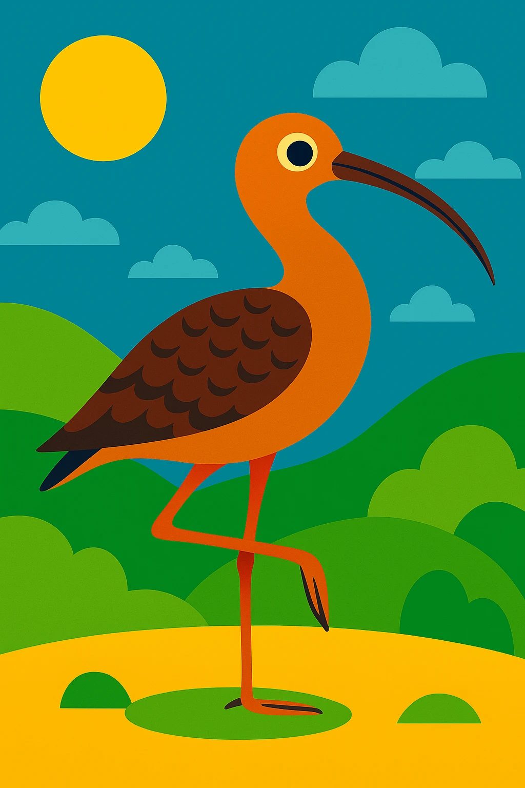 Curlew emoji